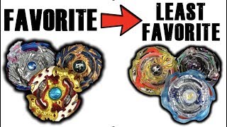 Ranking All The GodEvolution Beyblades  Beyblade Burst Ranking [upl. by Ealasaid]