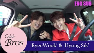 RyeowookSuper Junior amp HyungsikZEA Celeb Bros S3 EP1 quotTemptation of wolvesquot [upl. by Bandeen]