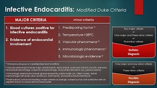 Infective Endocarditis Modified Duke Criteria [upl. by Nylinnej359]