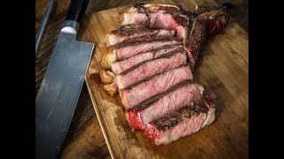 Smoked TBone Steaks  Traeger Wood Pellet Grills [upl. by Sibelle520]