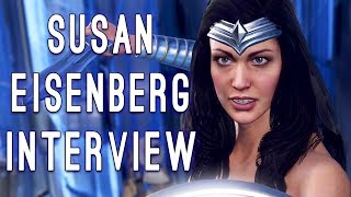 Susan Eisenberg Interview The Voice of WONDER WOMAN in Justice League Unlimited amp Injustice 2 [upl. by Diley]