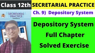 Depository System Full Chapter Exercise Answers [upl. by Akinirt]