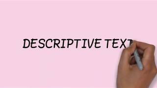 What is Descriptive Text [upl. by Trinee]