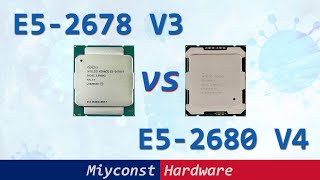 🇬🇧 Xeon E52680 V4 vs Xeon E52678 V3 amp Ryzen 5 5600X [upl. by Emmalynne]