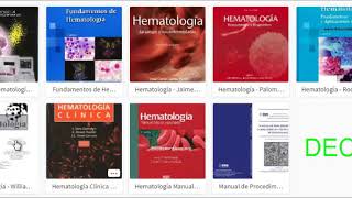 pack de libros de hematología [upl. by Caddaric]