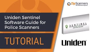 Uniden Sentinel Software Guide for Police Scanners [upl. by Anifesoj]