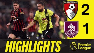 Clarets Defeated By Cherries  HIGHLIGHTS  Bournemouth 21 Burnley [upl. by Binnie593]