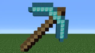 Minecraft Tutorial How To Make A Diamond Pickaxe [upl. by Nagam]