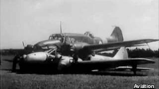 Two Avro Ansons landed together after midair 1940 [upl. by Dorothy249]