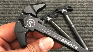 Aero Precision BREACH ambi charging handle Initial impression [upl. by Pattin]