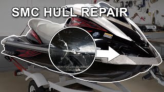 Personal Watercraft SMC Hull Repair [upl. by Nyleimaj]