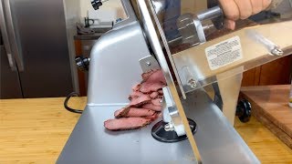 MeatEater’s Ben O’Brien Shows How To Use a Meat Slicer With Your Wild Game Meat [upl. by Alviani]