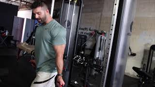 Low Pulley Dual Cable Biceps Curl How To [upl. by Salman]