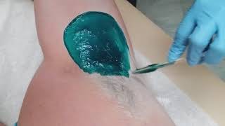 Underarm Waxing Tutorial [upl. by Aisat]