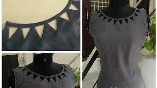 Latest Stylish and Beautiful Neck Design cutting and Stitching  Reet Designs [upl. by Aibos664]