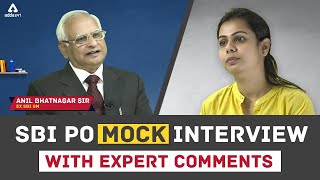 SBI PO Mock Interview 2023  SBI PO Interview Preparation by Anil Bhatnagar Sir [upl. by Dirrej724]