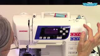 How To Thread the Janome 3160 Sewing Machine  Montavilla Sewing [upl. by Kyl]