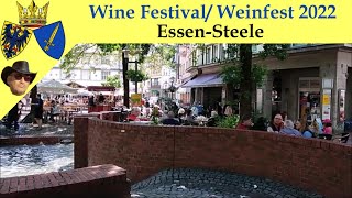 44th Wine Festival 2022  44 Weinfest 2022 in EssenSteele [upl. by Roderigo657]