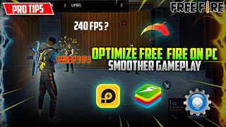 Say Goodbye to Lag Optimize Free Fire on PC Like a Pro Bluestacks 5  Msi 5 [upl. by Werby]