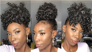 3 Easy Crochet Ponytail Styles [upl. by Zirtaeb]