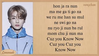 NCT U  Know Now Easy Lyrics [upl. by Aihcats]