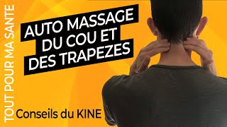 Auto massage des cervicales pour relâcher la nuque et les trapèzes [upl. by Mendes227]