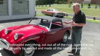 1960 Austin Healey Bugeye Sprite Completed Restoration [upl. by Hengel]