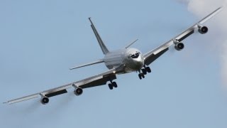 The Legendary Boeing 707  Touch amp Go Depature Landing HD [upl. by Ellekcim970]