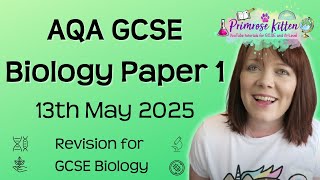 The whole of AQA GCSE Biology Paper 1 Revision  13th May 2025 [upl. by Garrek]