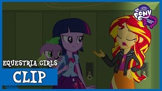 Sunset threatens Twilight  MLP Equestria Girls HD [upl. by Riatsala]