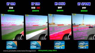 CPU WAR i5 4460 vs i7 4790K vs i7 920  Gaming Performance [upl. by Memory]