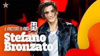 Il mago STEFANO BRONZATO vince Italia’s Got Talent 2021 [upl. by Nwahsek]