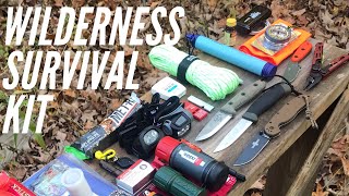 Wilderness Survival Kit The Basics and Advanced Options Fire Shelter Signal Food and More [upl. by Ecirtel]