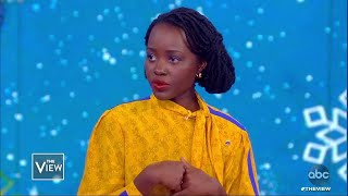 Lupita Nyongo Talks Miss Universe and quotStar Warsquot  The View [upl. by Grannie]