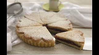 Crostata morbida di marmellata RICETTA SEMPLICE FATTA IN CASA [upl. by Tiphany]