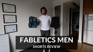 Fabletics Men Shorts Review [upl. by Chuck]