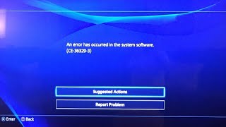 CE363293 PS4 Error Code Hardware Update Fix [upl. by Hu]