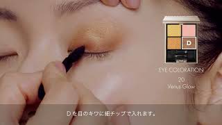 ルナソル LUNASOL EYE COLORATION 20 How To Use [upl. by Ramsden]