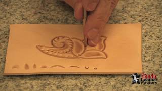 Basic Leather Carving [upl. by Pernas]