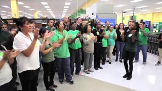 Downtown Los Angeles Walmart Cheer [upl. by Zap]