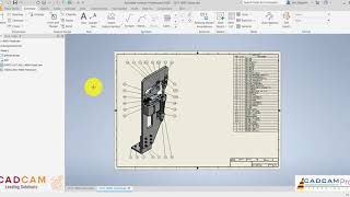 Inventor 2020 Tutorial  105  Drawing Customize Part list subassembly amp Vault Basic [upl. by Elberta]