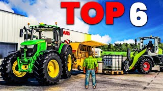 TOP 6 Best Realistic MODS  SCRIPTS Part 2  Farming Simulator 19 [upl. by Neumark]