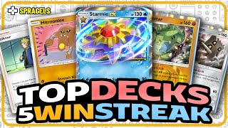 EASY 5 Win Streak Great Budget amp Meta Decks  Pokemon TCG Pocket [upl. by Cymbre]