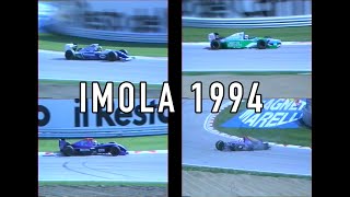 F1 Imola 1994  Qualifying  Ratzenberger Fatal Crash  UNSEEN FOOTAGE [upl. by Agler]