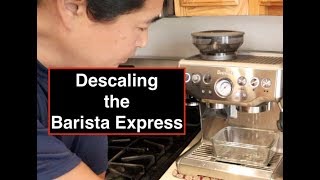 How to quotDescalingquot  Breville Barista Express [upl. by Devonna]