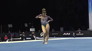 Laurie Hernandez – Floor Exercise – 2021 Winter Cup  Senior Women [upl. by Akiret]