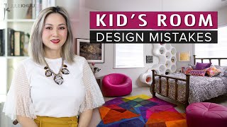 COMMON INTERIOR DESIGN MISTAKES  How to Fix Them  Kids Rooms Dos and Donts [upl. by Conte]