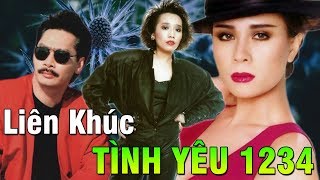 Liên Khúc Tình Yêu 1 2 3 4  Ngọc Lan Trung Hành Kiều Nga  Liên Khúc Nhạc Hải Ngoại Sôi Động Nhất [upl. by Monica]