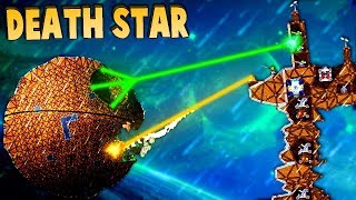 FORTS Space Battles DEATH STAR vs REBEL Cruiser Forts Multiplayer Gameplay Star Wars Maps [upl. by Laud101]