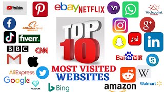 Top 10  Most Visited Websites In The World [upl. by Nived]